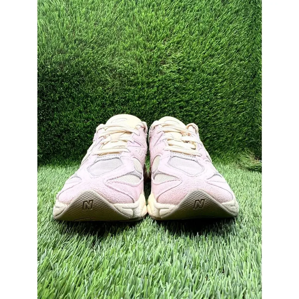 New Balance 9060 PC9060VK Athletic Sneaker Shoes Little Kid 2 Pink Suede Walking
